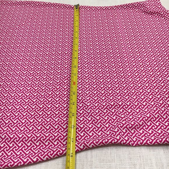 Jude Connally Dress Women's M Beth Pink Geo Print Sleeveless Jude Cloth - Picture 14 of 16